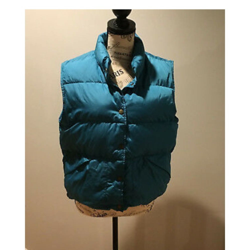 LL Bean Down Vest Size Medium
